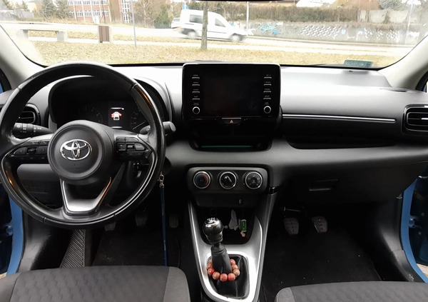 Toyota Yaris cena 62500 przebieg: 62300, rok produkcji 2021 z Kwidzyn małe 29